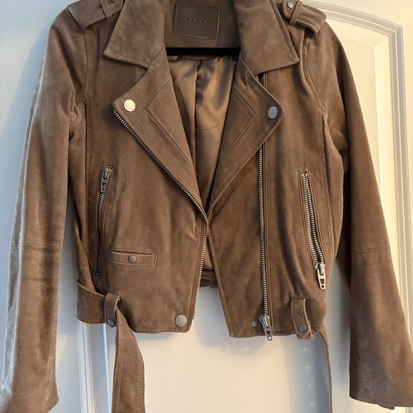 Blank NYC suede moto jacket - Picture 1 of 5